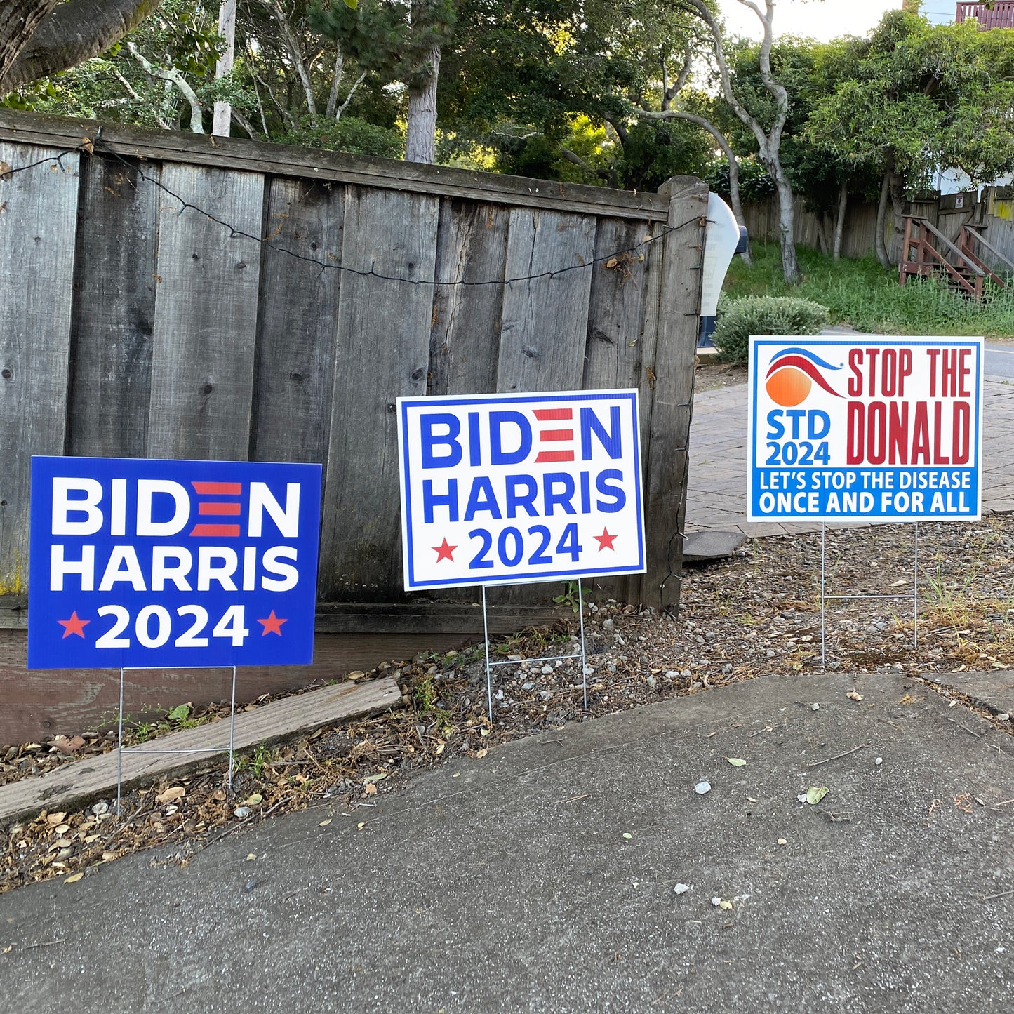 Biden Harris Yard Sign for 2024